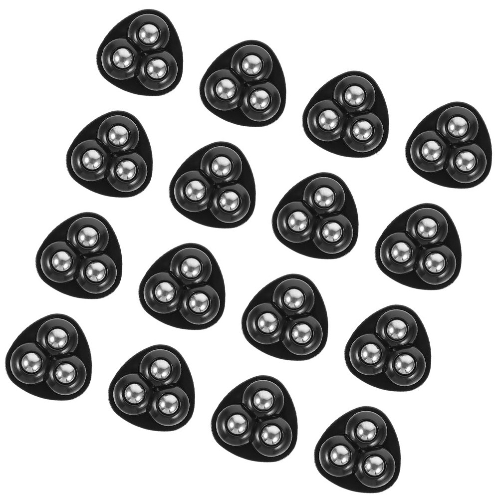 Small Appliances - 16 Stück Mini-Selbstklebende Lenkrollen, 360-Grad-Drehung, Universelle