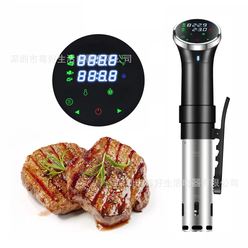 Digital Sous Vide Precision Cooker - Sous-Vide-Präzisionskochgerät, Tauchzirkulator für Steak und Meeresfrüchte,