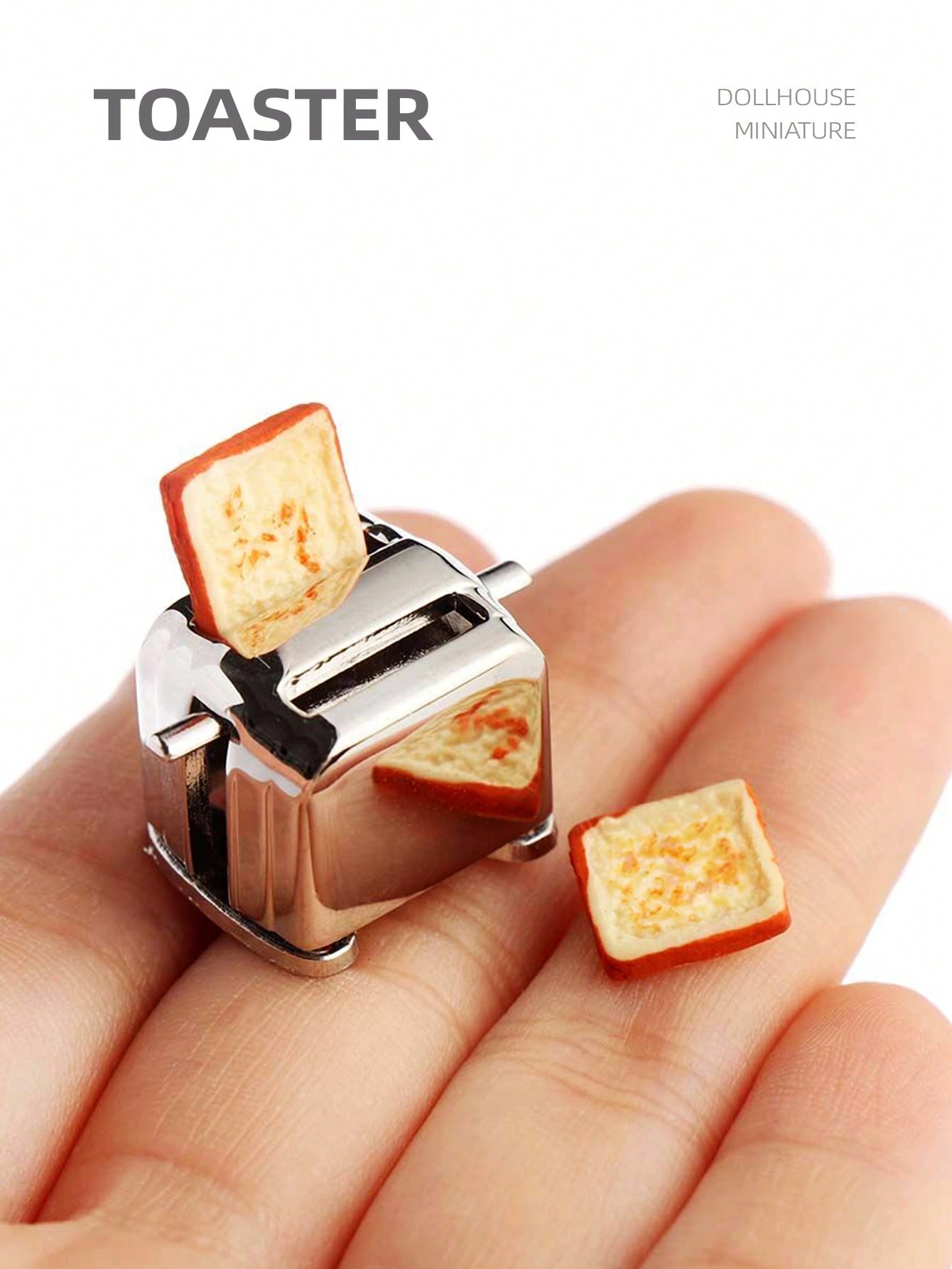 1:12 Puppenhaus-Miniatur-Toast – Kitchen Appliances Bewertung und Preis