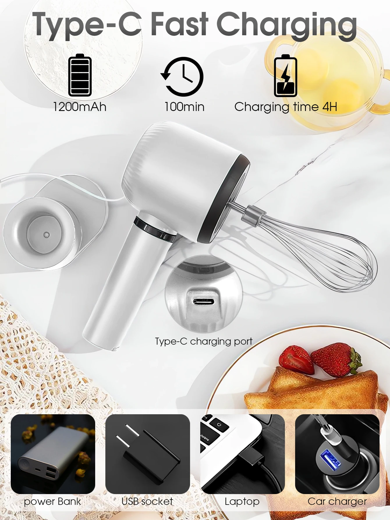 Tragbarer Mixer, Mixer, Küchen – Immersion Hand Blender Set Bewertung und Preis