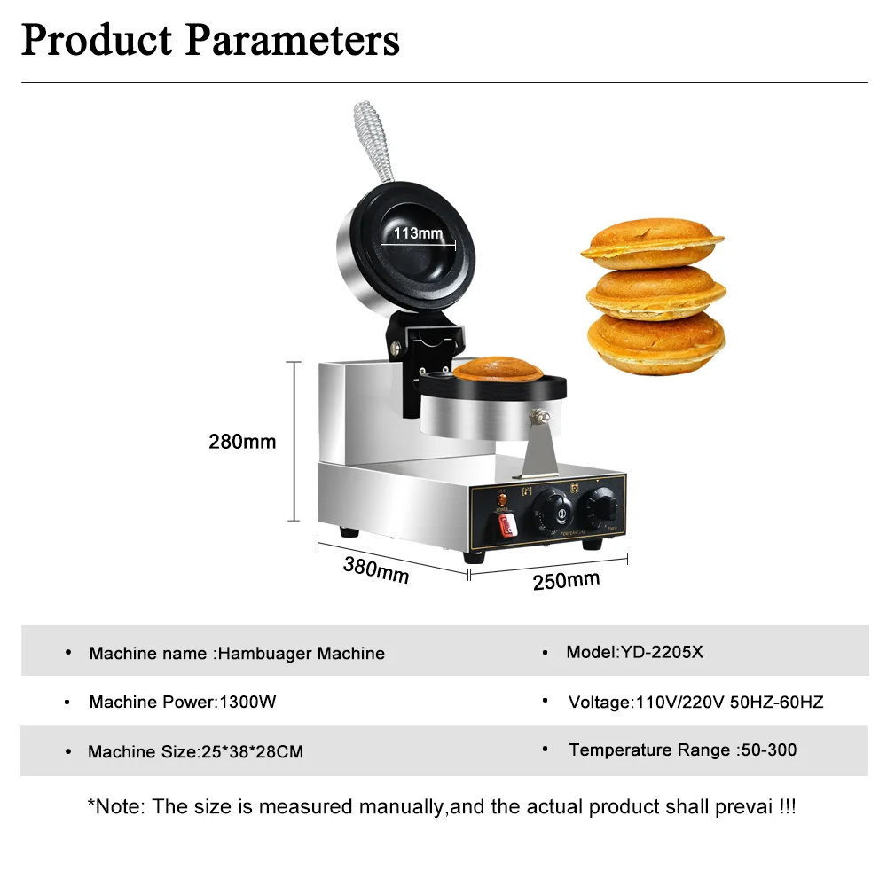 HPH2O Elektrische UFO-Burger-M – Mini Waffle Maker Machine Bewertung und Preis