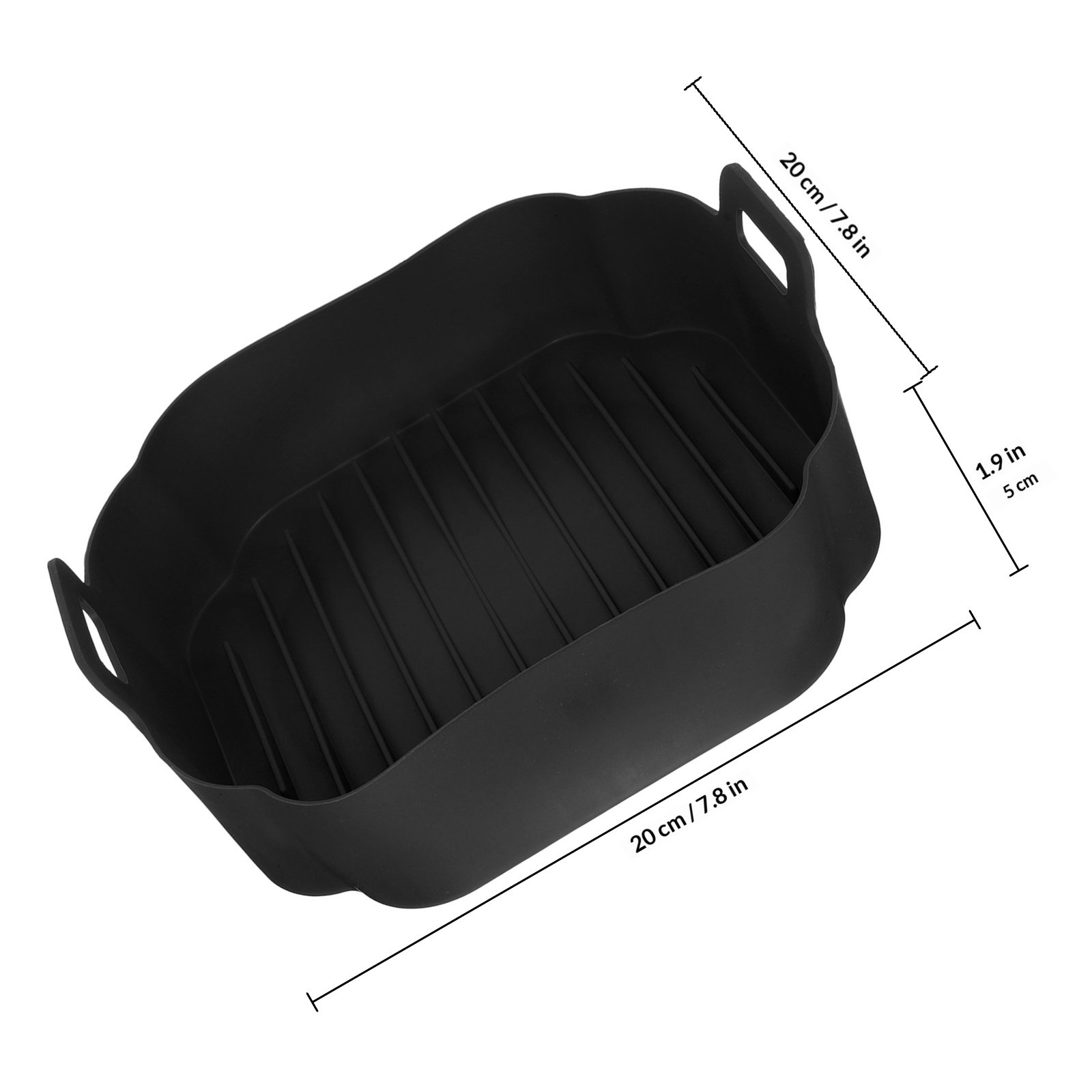 Silikon-Backmatte für Heißluft – Air Fryer Silicone Pot Liner Bewertung und Preis